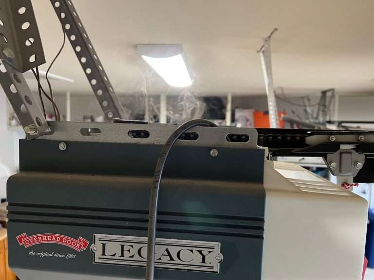 Garage Door Opener Smoking? Here’s Why…
