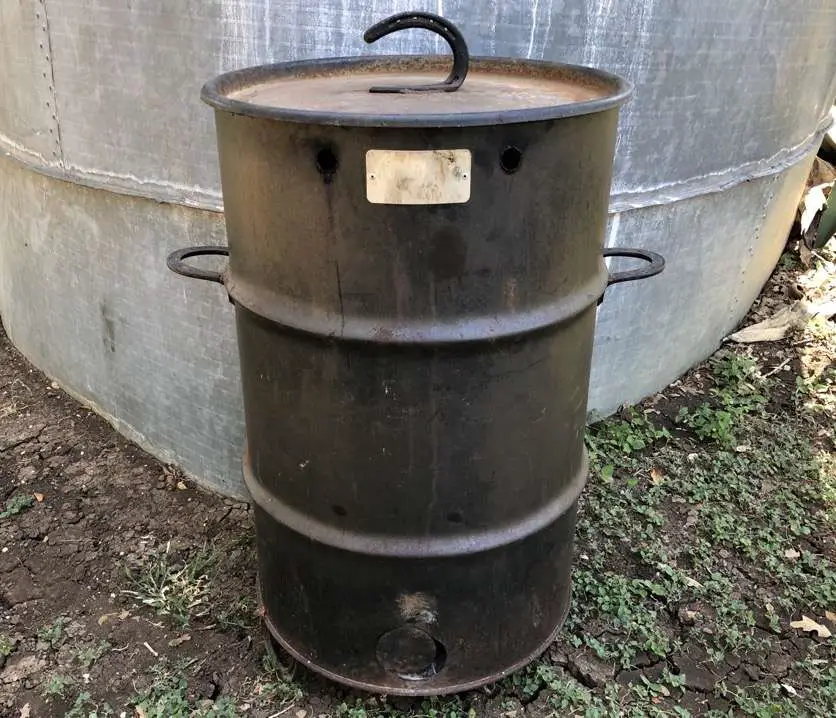 As you can see, our Pit Barrel Cooker has been used heavily. Rain or shine, this cooker always comes through with great food and great conversation!