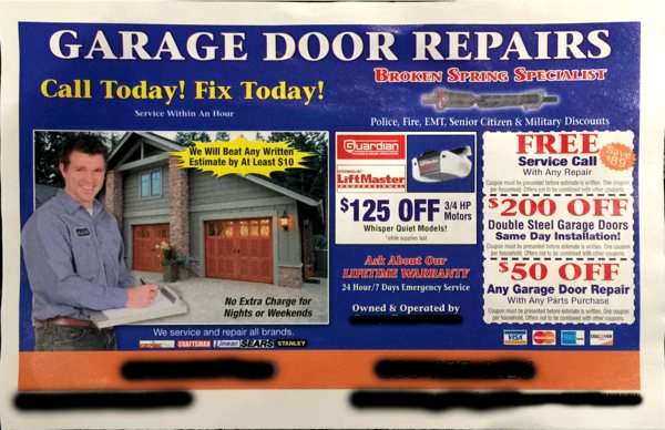 This coupon is offering lifetime warranties, 24/7 service, no extra charge for nights and weekends, plus large discounts on common repairs and installations. Is this a dream come true?