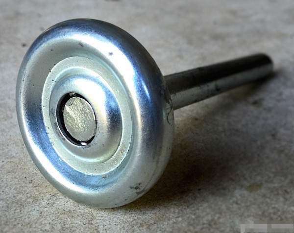 2" steel roller with 7 ball bearings