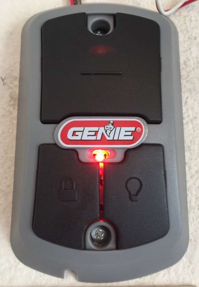 Black button Series III Genie wall button SKU# 37222R is meant to only replace another Series III wall console of the exact same design and coloring.
