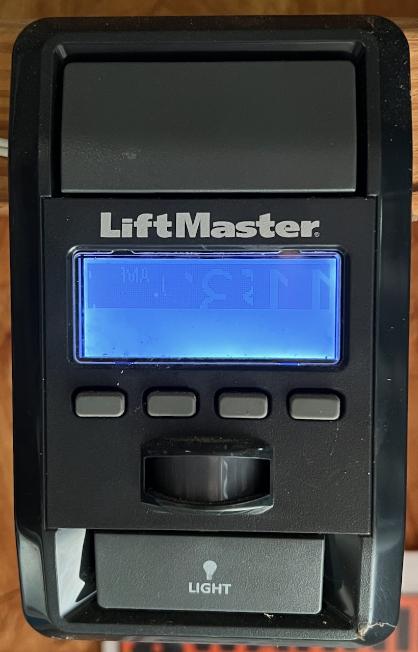 LiftMaster 880LMW wall console that is included with the LiftMaster 8500W wall mount opener.