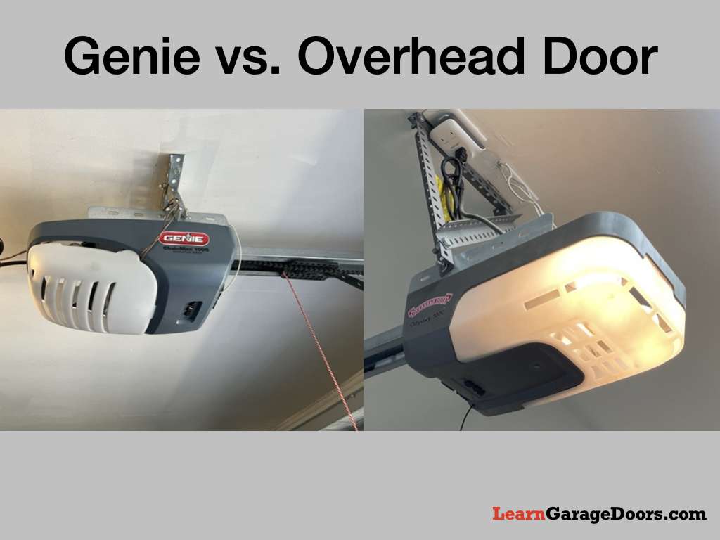 ¿Genie y Overhead Door son la misma compañía?