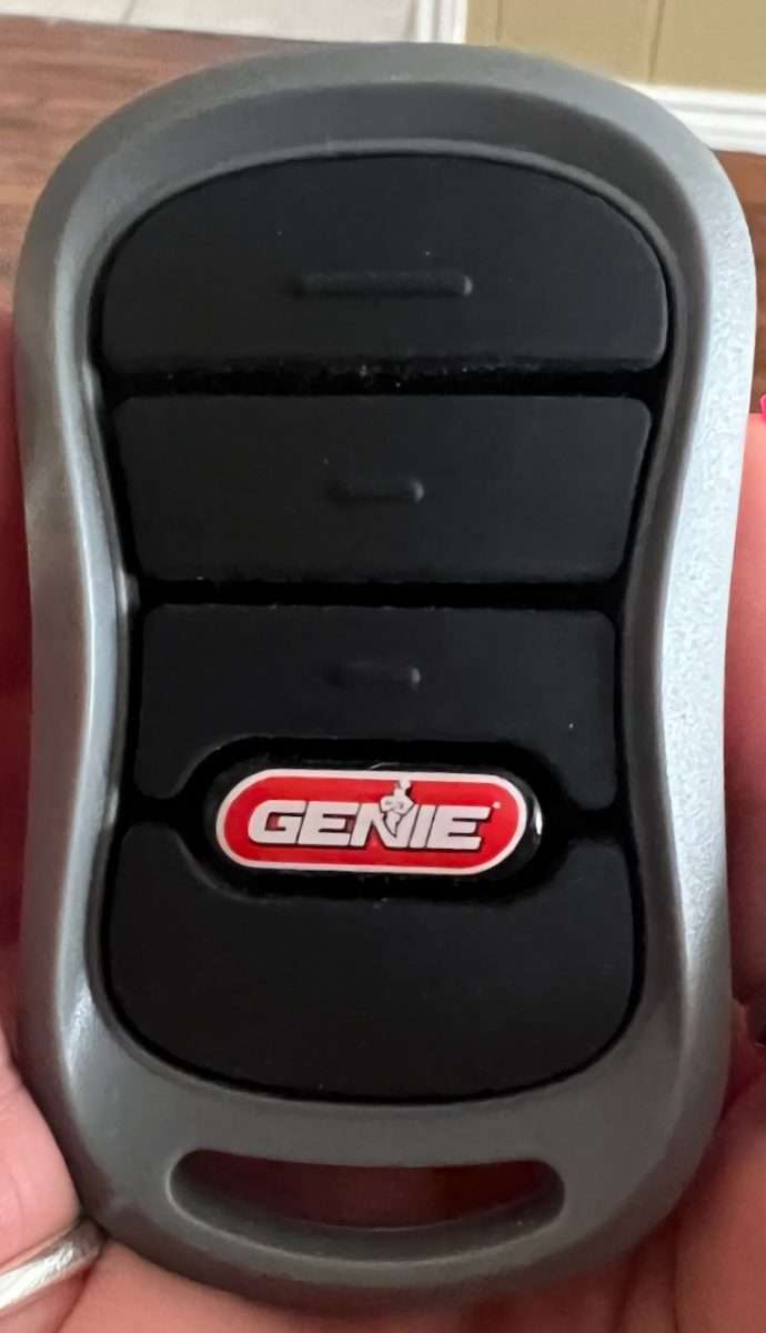 Genie three button remote