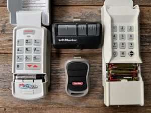 Battery Types for Garage Door Remotes & Keypads